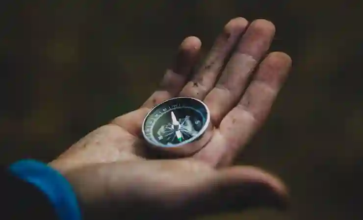 네이버 지도 길찾기 나침반 3D 도보네비게이션 보는법