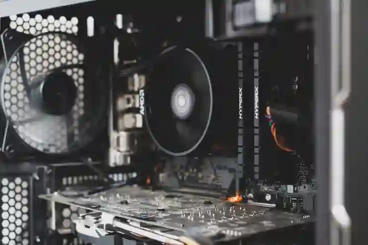 그래픽카드 CPU 온도 컴퓨터 메인보드 하드웨어 확인